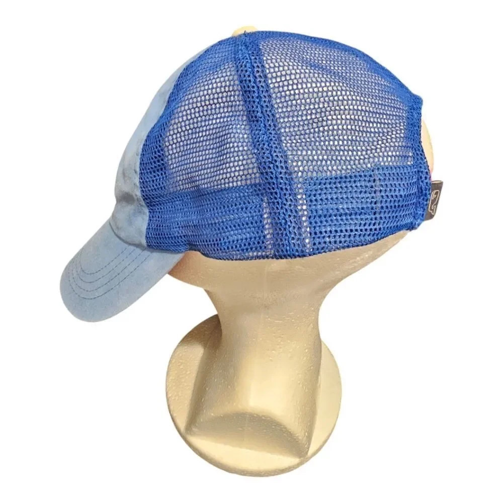 VINEYARD VINES American Flag Adjustable Mesh Trucker Hat‎